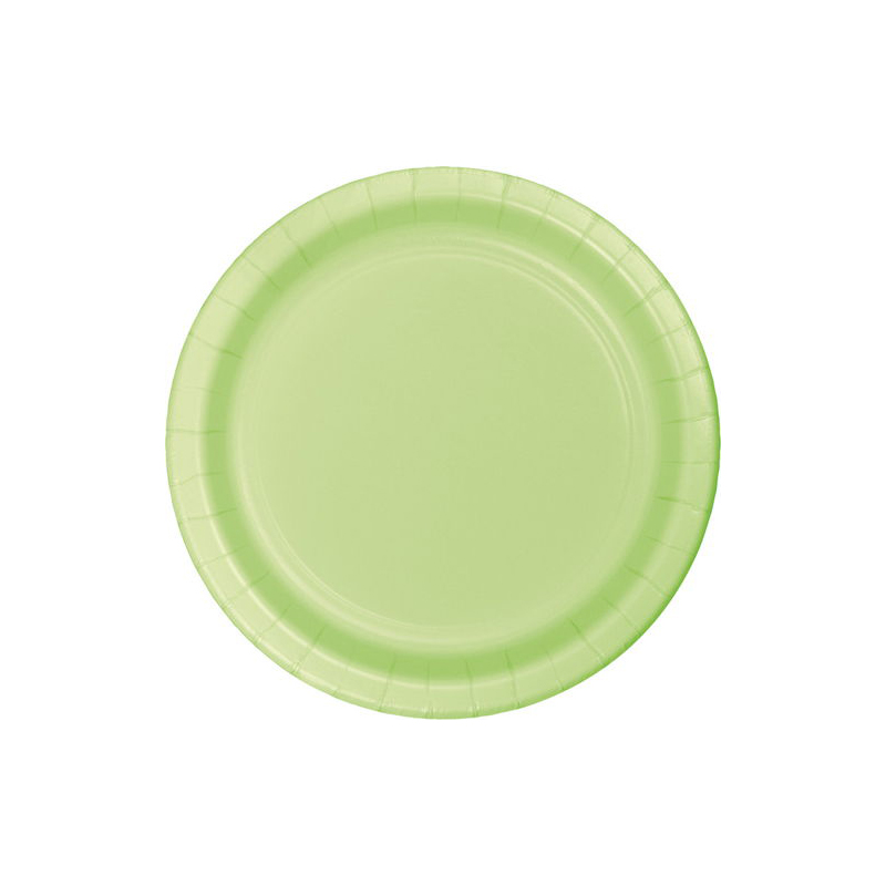 Тарелка d=230 мм ламинированная, зеленый 36216