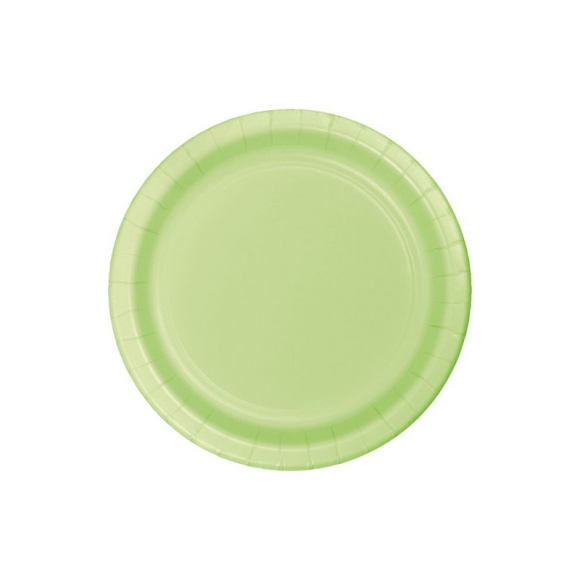 Тарелка d=230 мм ламинированная, зеленый 36216