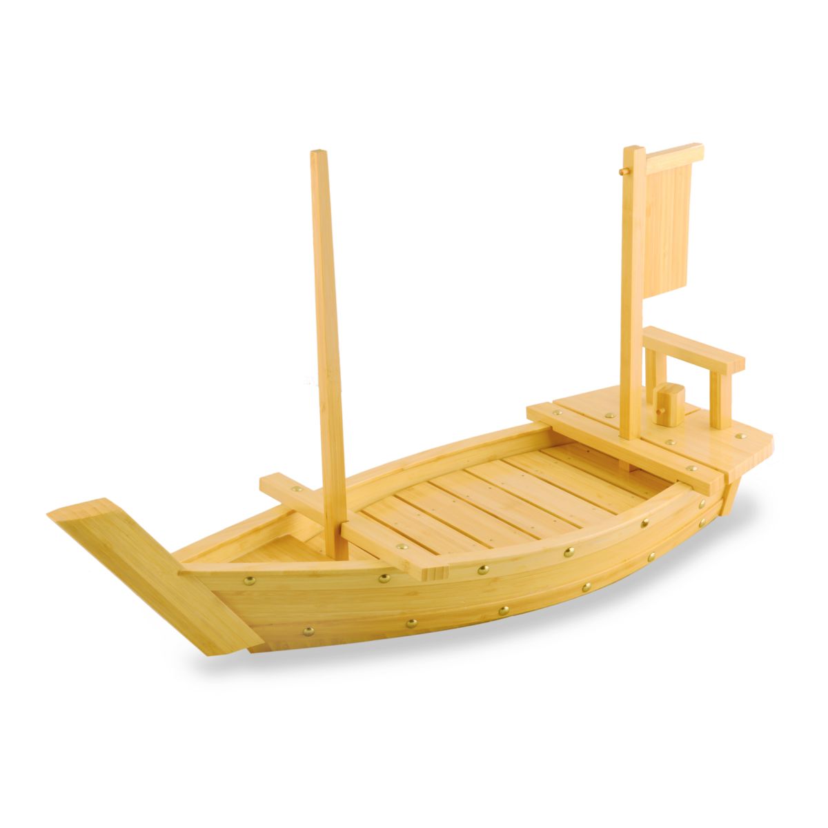 Блюдо корабль бамбук 70см. BD01-001/70