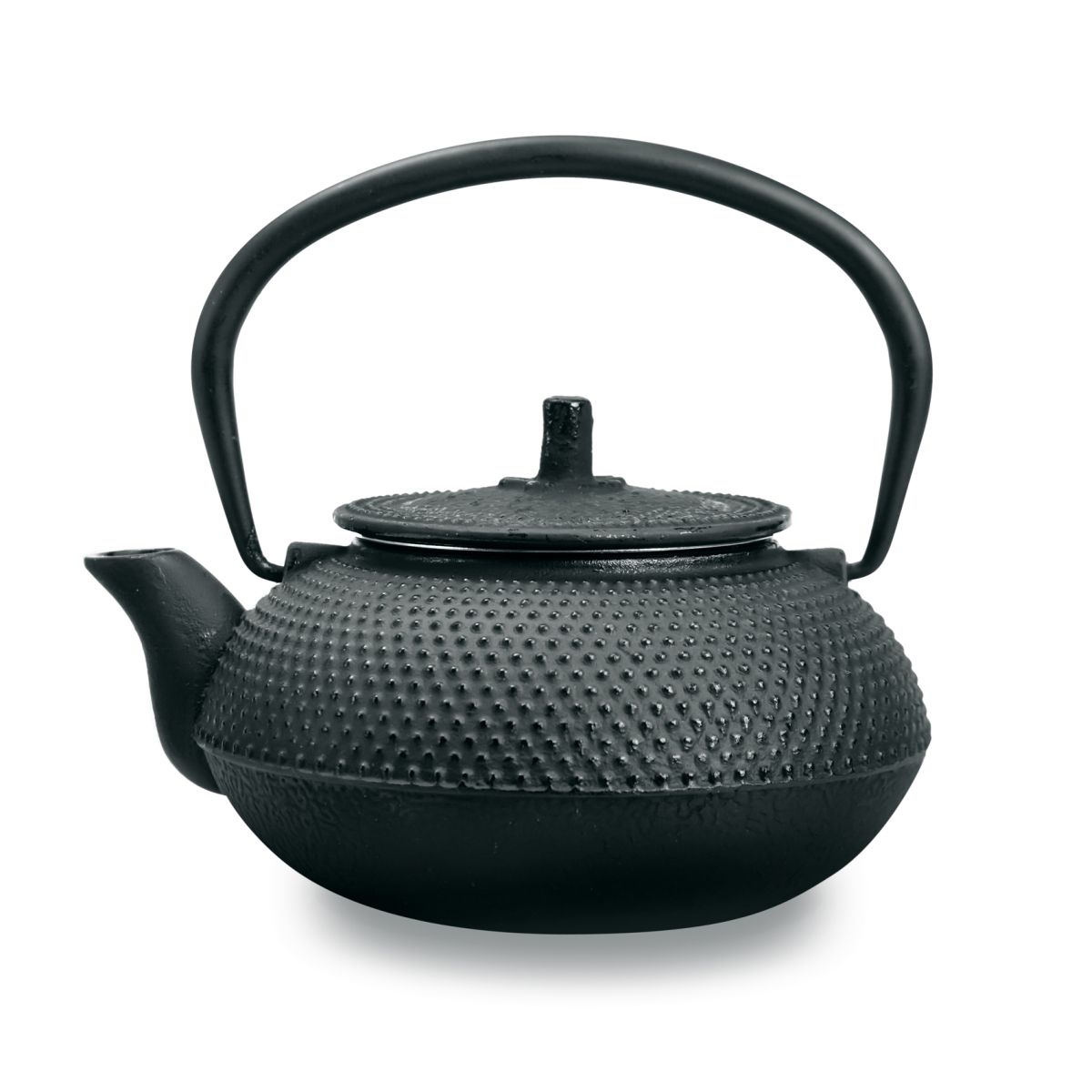 Чугунный чайник черный 0.3л 130301/B