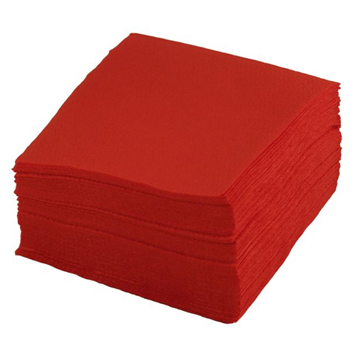 Салфетки красные 1-сл 400 лист/уп. 1760/5