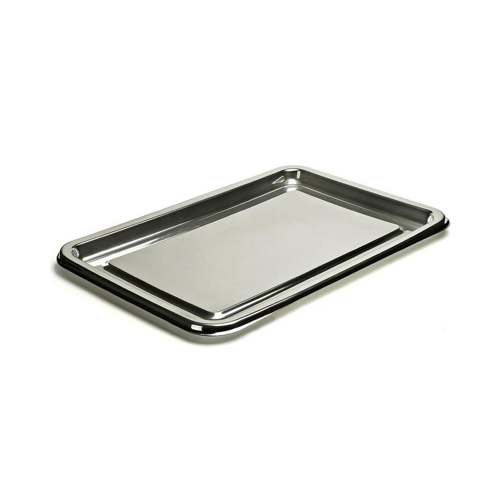 Поднос Sabert 35х16 см серебро 12863