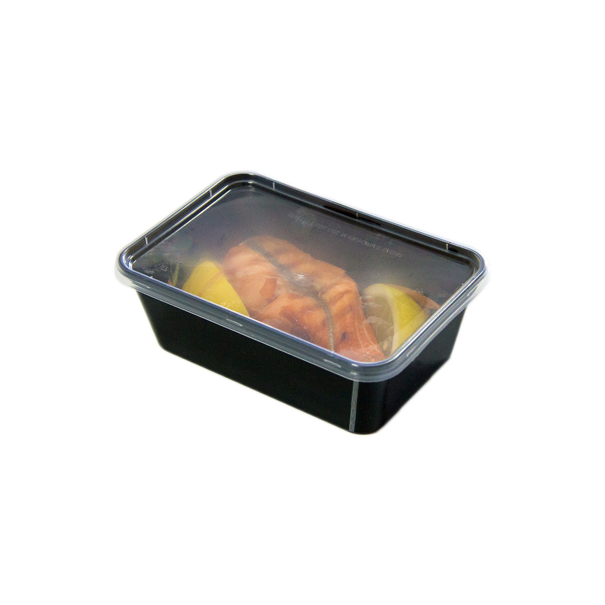 Контейнер PP TaMbien 171х120 мм h=59 мм 750мл черный с крышкой 26084