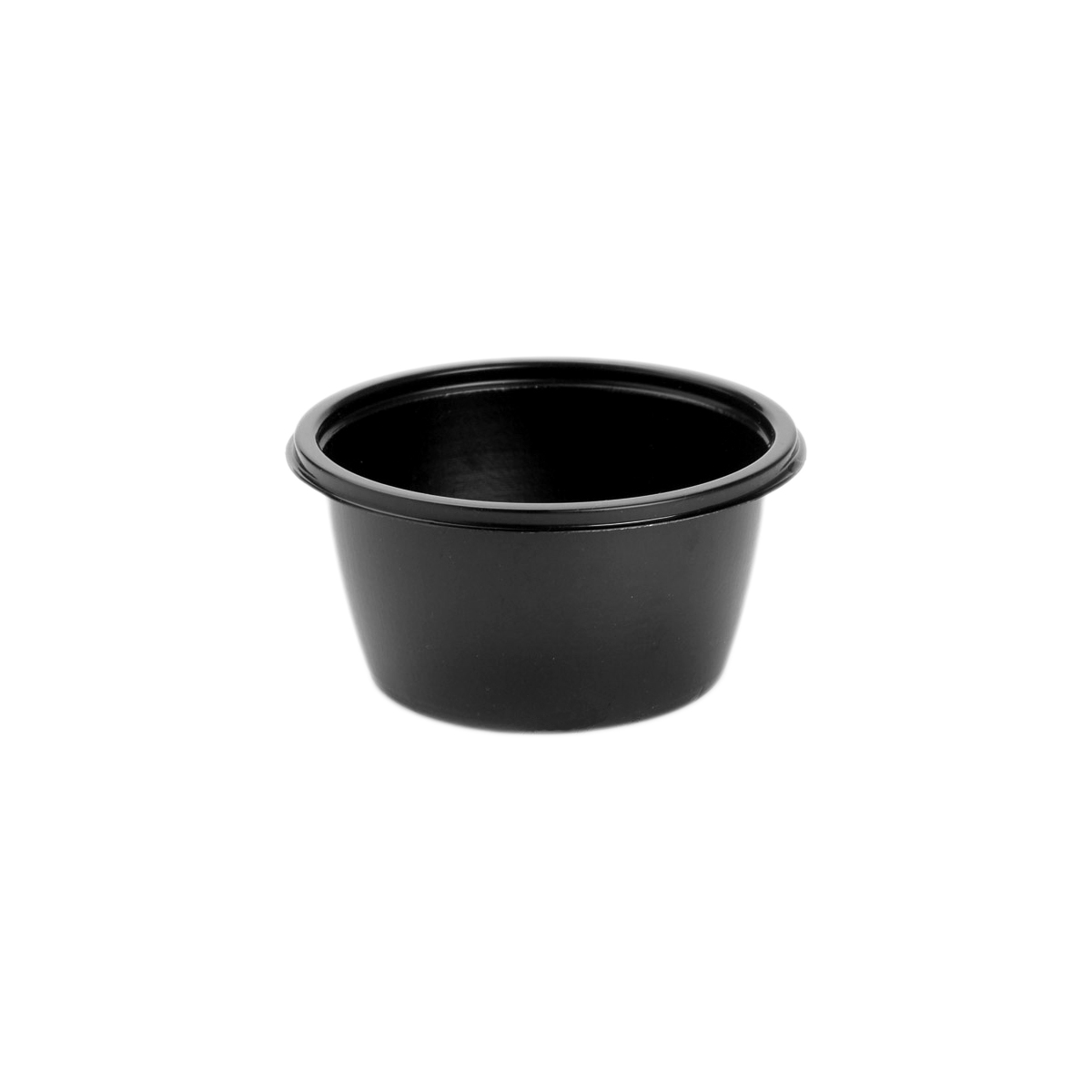 Контейнер PP Sabert d=127/h=51 мм 375мл, черный 50шт/упак 16026