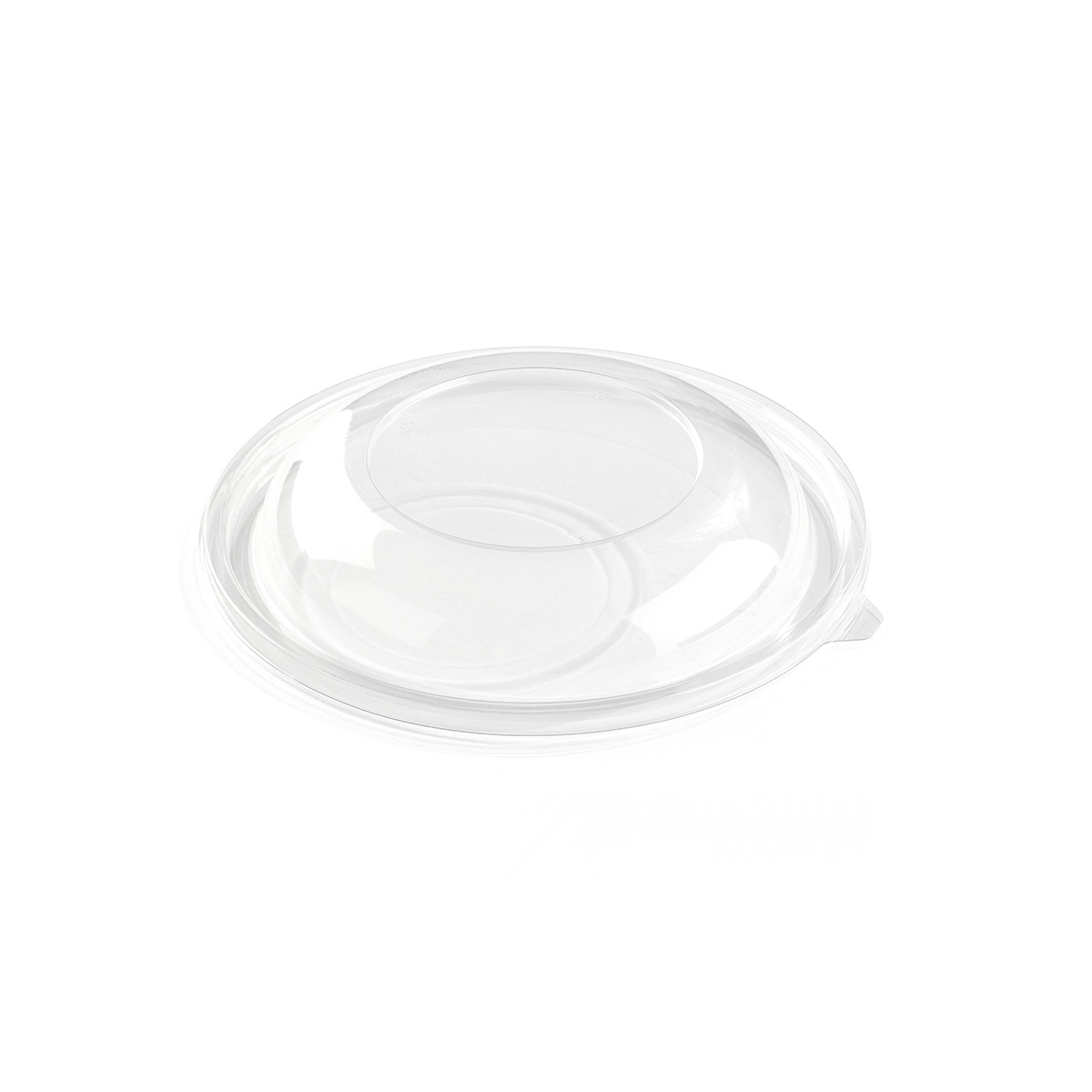 Крышка Sabert d=140 мм 50шт/упак прозрачная, выпуклая 11376