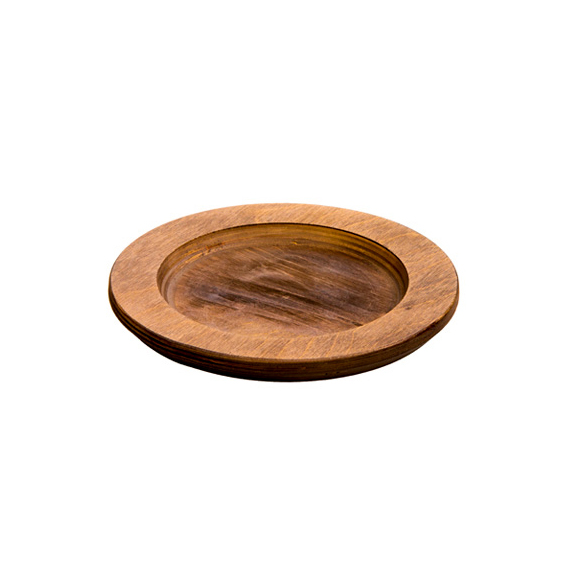 Подставка д/сковор.L3SK3; дерево; D=20.5,H=2см; коричнев. U3RP