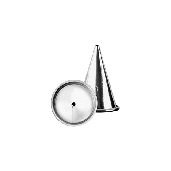 Насадка конд. «Круг»; сталь нерж.; D=35/3,H=50мм; металлич. NTBP1