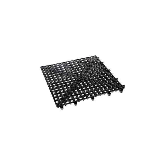 Коврик барный рельеф.; резина; H=1,L=30,B=30см; черный JD-BDM