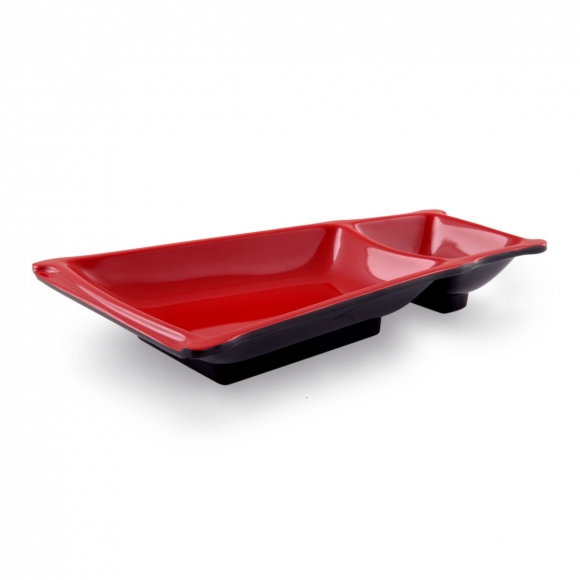 Блюдо с подсоусником JSQ509A/BR