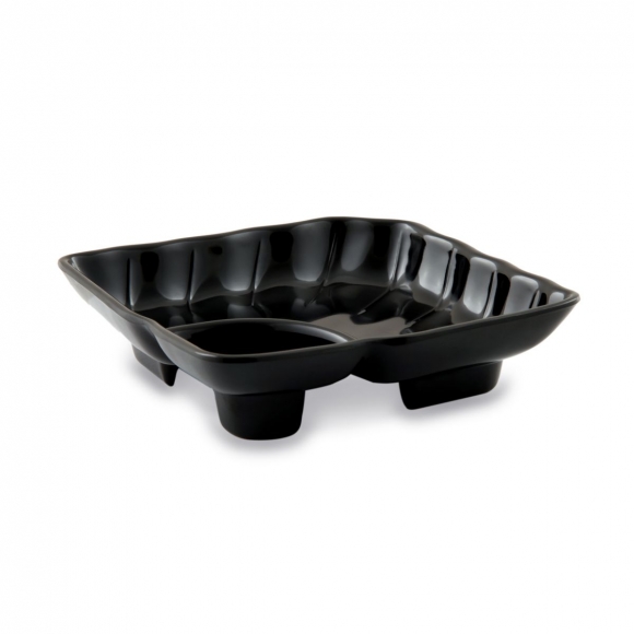 Блюдо веер JF09/Black