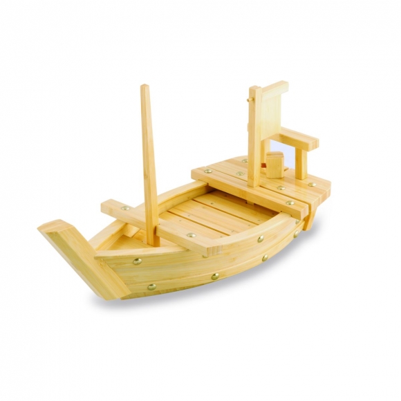 Блюдо корабль бамбук 40см. BD01-001/40