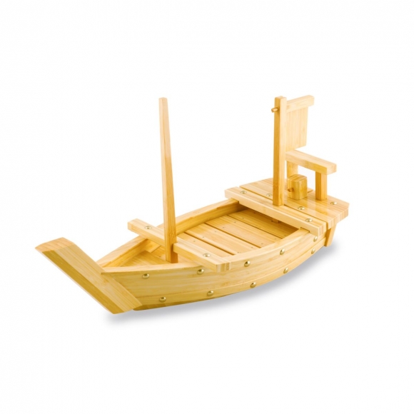 Блюдо корабль бамбук 50см. BD01-001/50