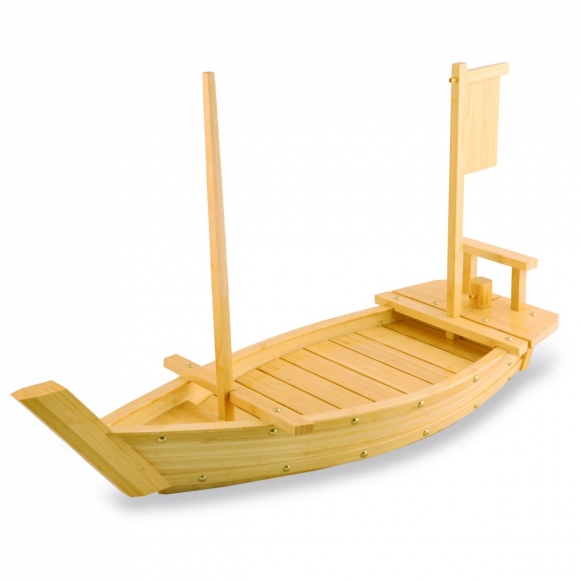 Блюдо корабль бамбук 80см. BD01-001/80