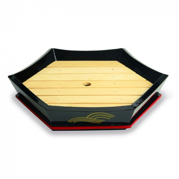 Блюдо 6-и угольник 22-0087/W