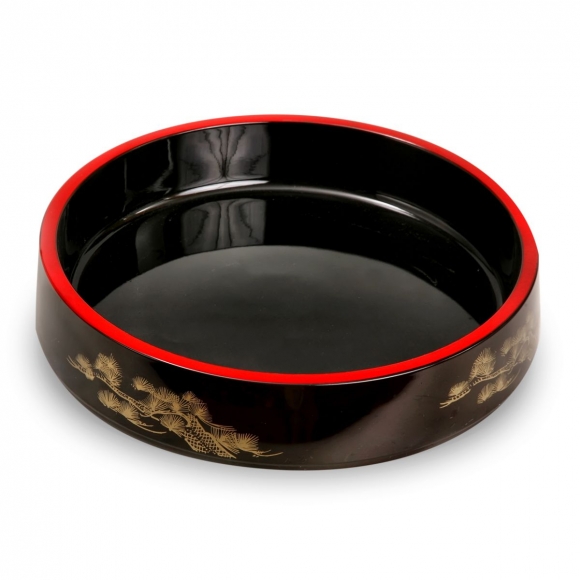 Блюдо барабан (Оке) д.24*5,8см. 11SJ037