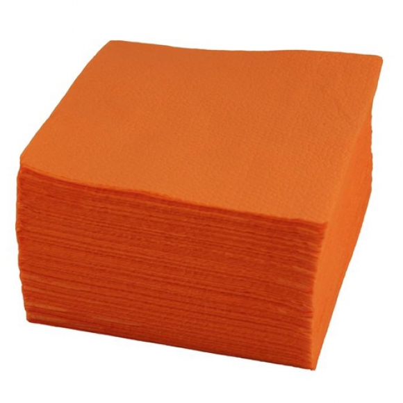 Салфетки оранжевые 1-сл 400 лист/уп. 1760/6