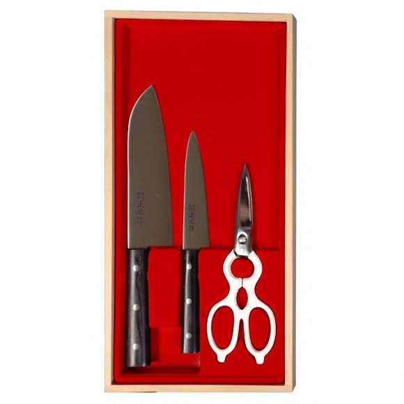 Набор из 2 кух. ножей в под.кор.Masahiro 11534W