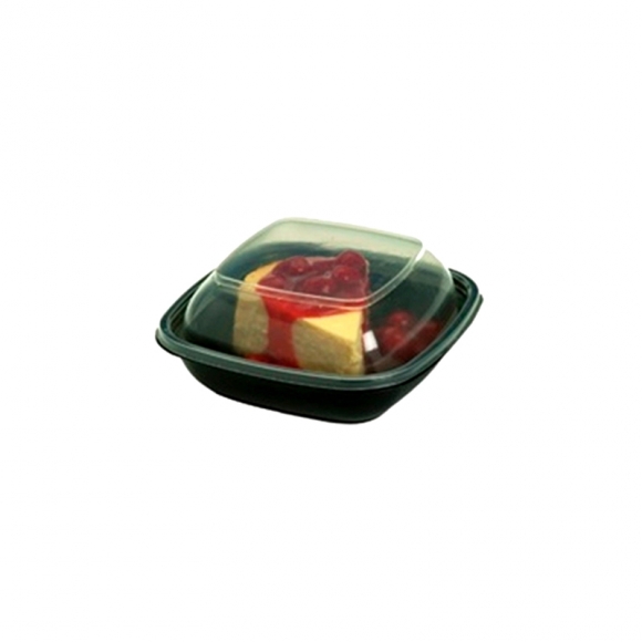 Крышка PP Sabert 165х165 мм прозрачная, выпуклая 12205