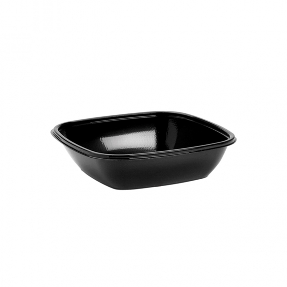 Контейнер PP Sabert 165х165х39 мм 500мл черный 11399