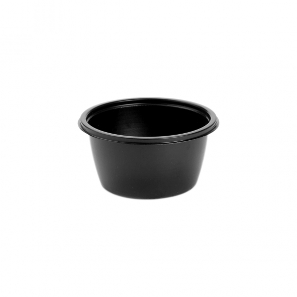 Контейнер PP Sabert d=127/h=51 мм 375мл, черный 50шт/упак 16026