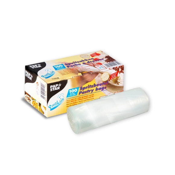 Кондитерский мешок 46х23см 100шт/упак PAP STAR 24491