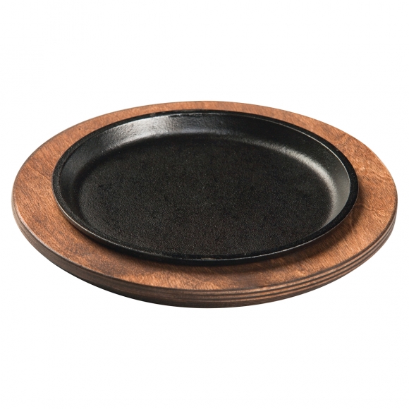 Сковорода д/фахитос; чугун; D=175,H=20мм; черный L50GH3