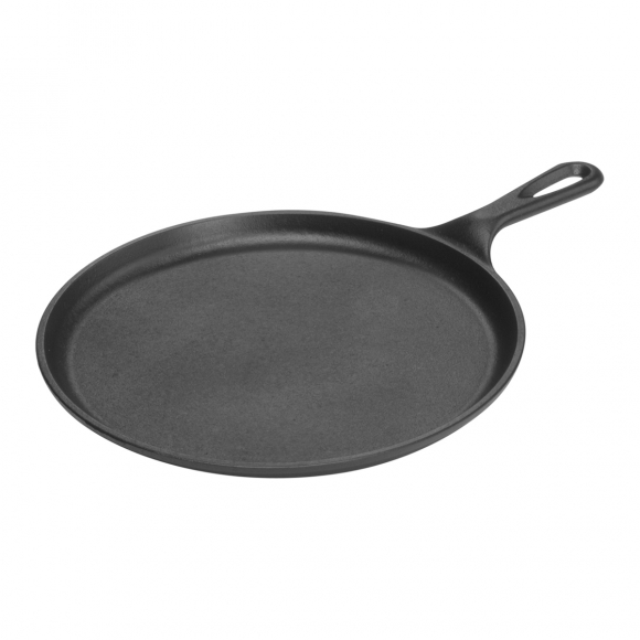 Сковорода д/фахитос; чугун; D=27,H=2,L=38см; черный L90G3