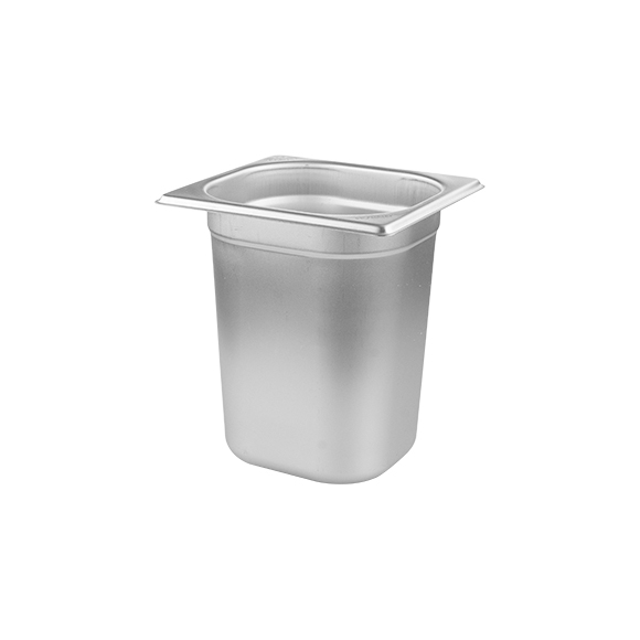 Гастроемкость 1/6 h=200 (1/6*8,0) нерж. MGSteel 116200MG