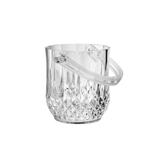 Емкость д/льда; пластик; 1.25л; D=12.5,H=14,L=14,B=12.5см; прозр. JW-1004