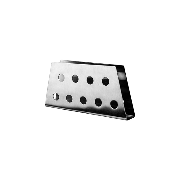 Салфетница «Проотель»; сталь нерж.; H=8,L=16см; металлич. ND10