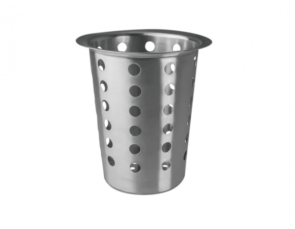 Емкость д/столовых приборов «Проотель»; сталь нерж.; D=12/8,H=14см; металлич. FC2